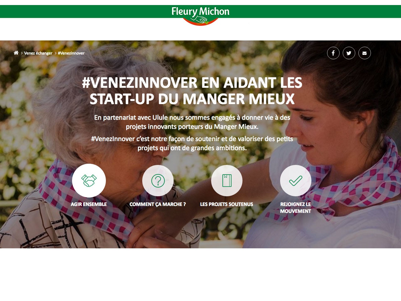 Fleury Michon s’engage pour le manger mieux