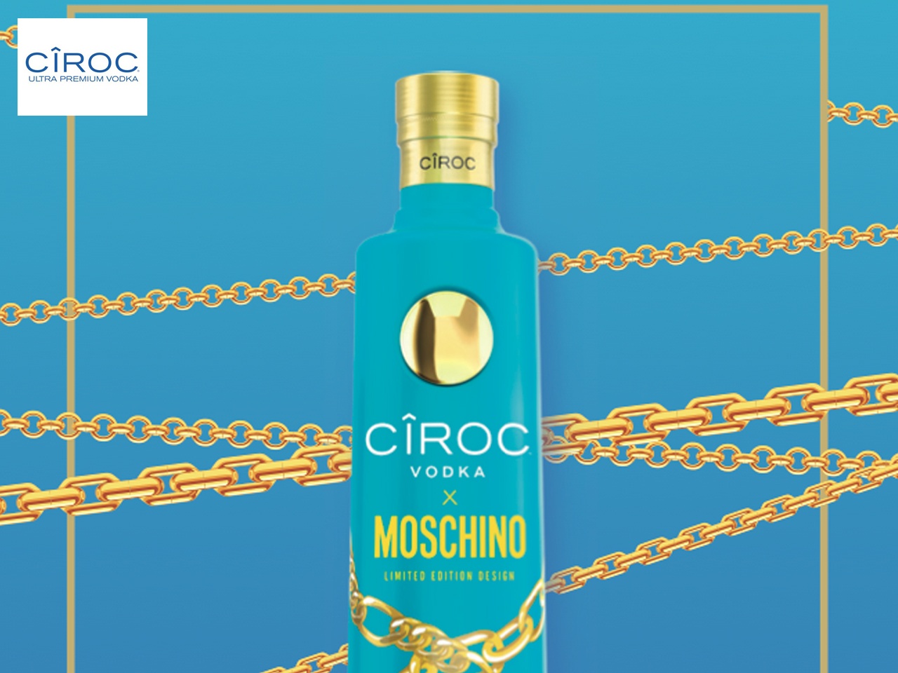 Edition limitée : Cîroc vodka X MOSCHINO // Cîroc Black Raspberry