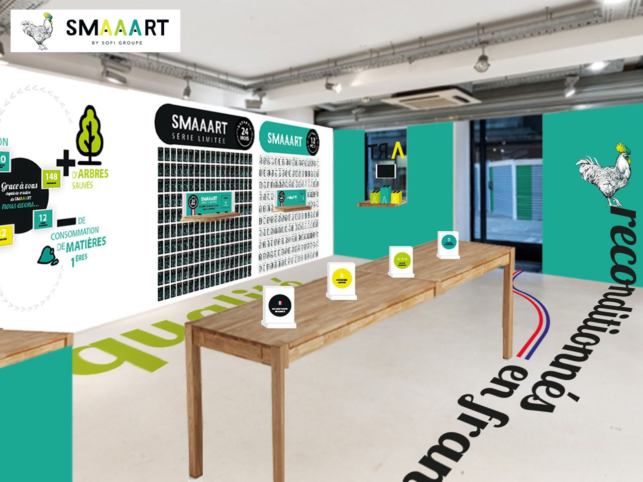 SMAAART fait le pari du pop-up store pour ses smartphones reconditionnés