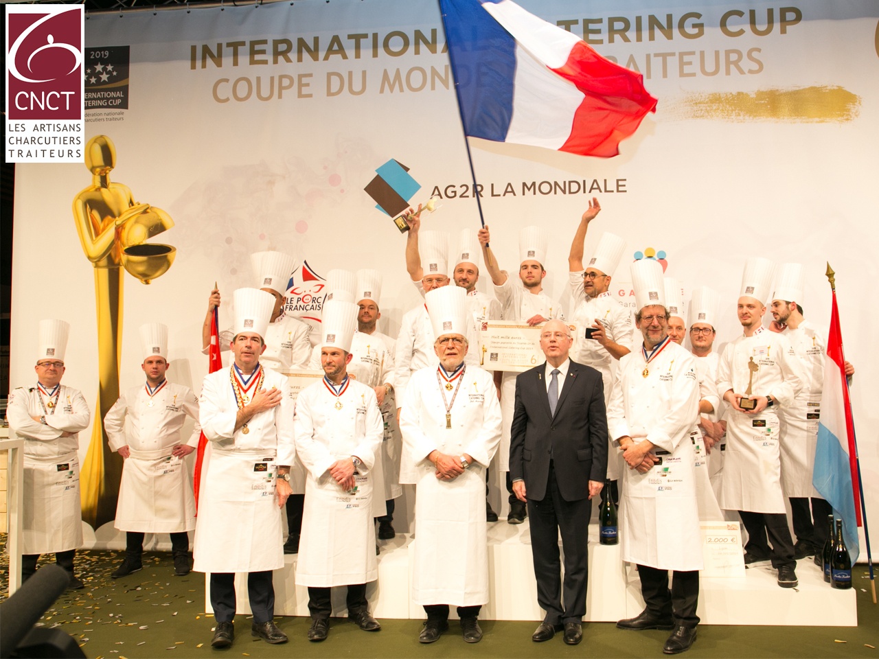 La FRANCE remporte la finale de la coupe du monde des traiteurs au Sirha