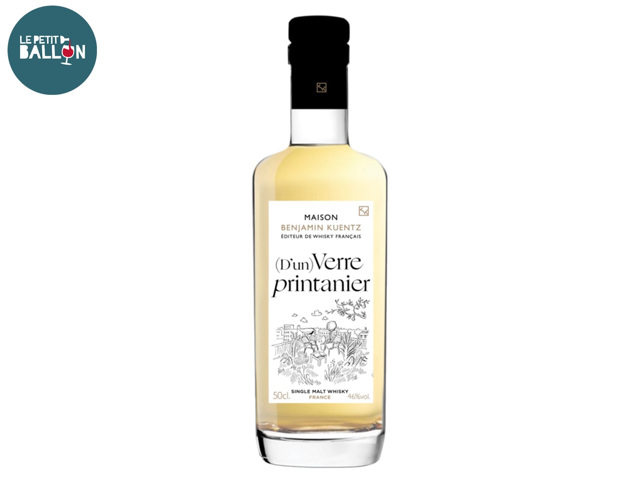 Le Petit Ballon présente le Whisky français « D’un Verre Printanier »