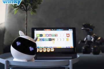 Le robot éducatif Made In France Winky arrive à  Noël !