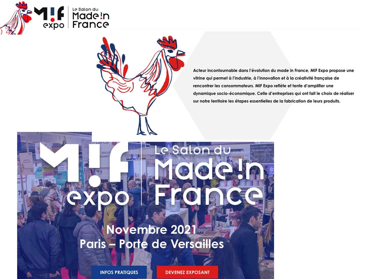 Le Salon du Made in France propose le premier catalogue interactif de produits exclusivement
            fabriqués en France