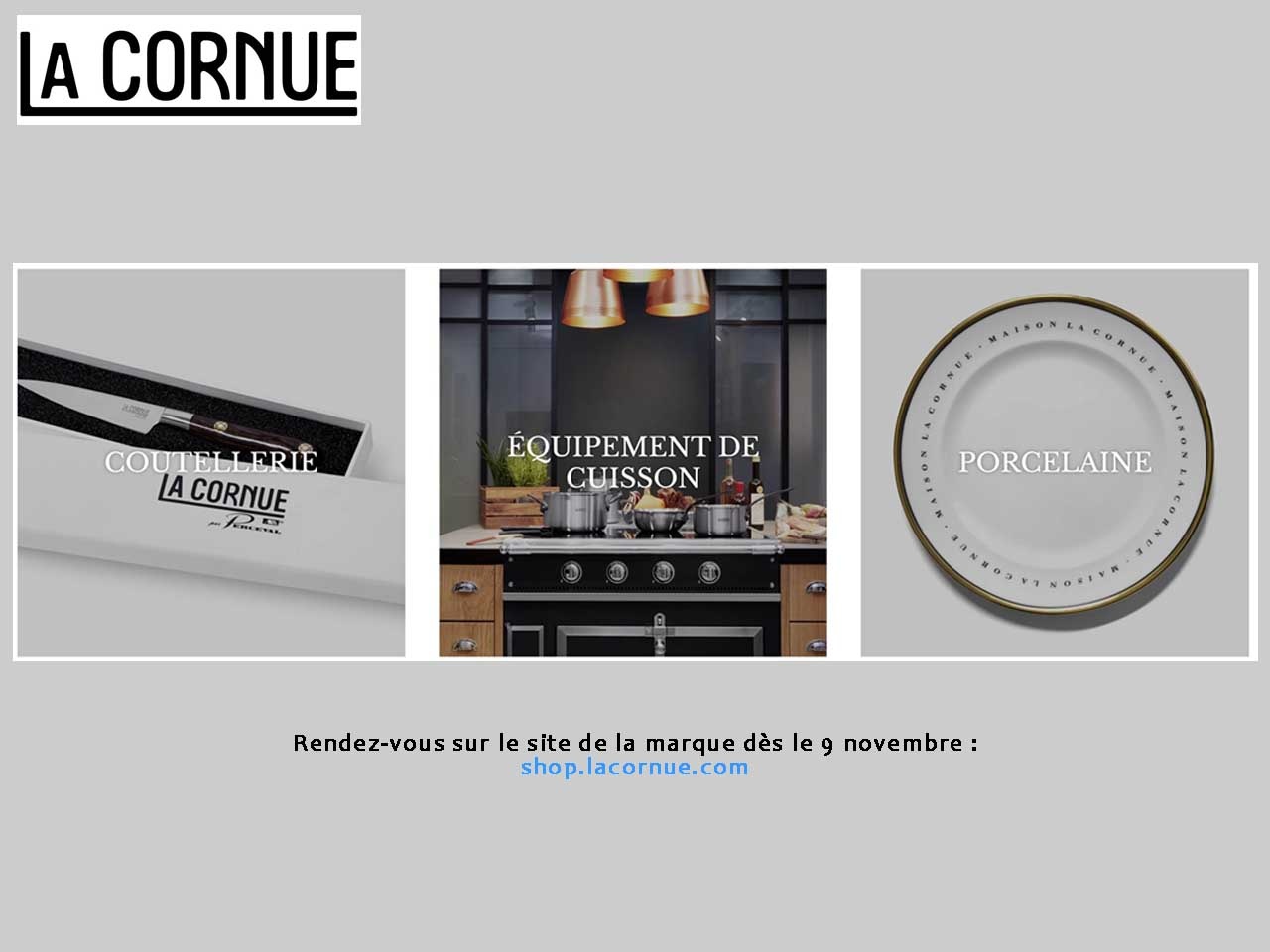 Shop.lacornue.com, l’excellence de La Cornue à portée de clic
